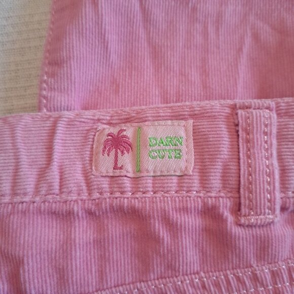 Lilly Pulitzer girls size 12 pink corduroy pants - Picture 4 of 6